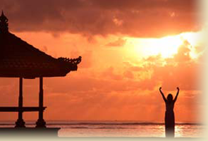 Sonnenuntergangsbild